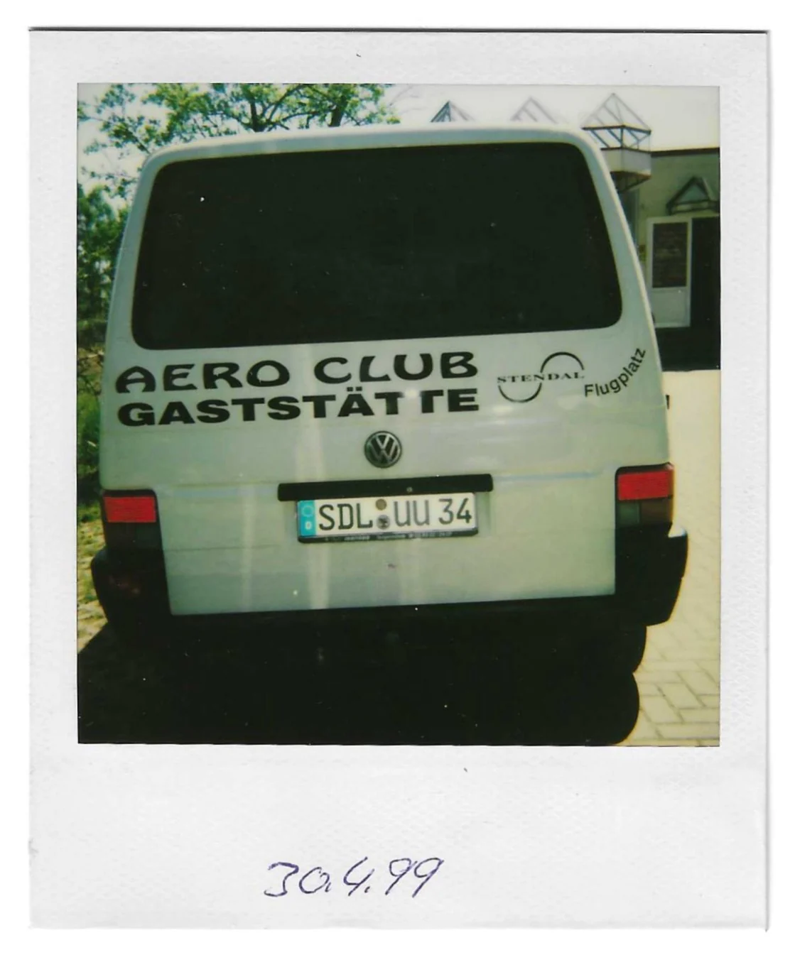 Fahrzeugbeschriftung – Aero Club – Transporter (1999), PrintLine Werbetechnik Stendal